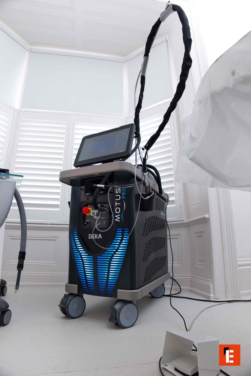 deka motus pro laser device in clinic