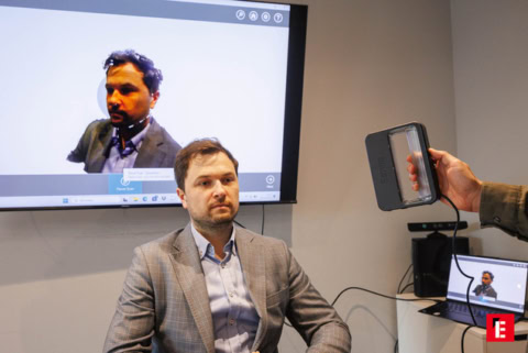 portrait 3d en direct : démonstration de capture connectée