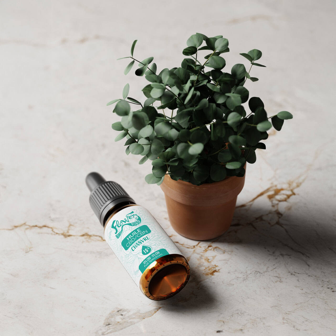 vitrine flowers power : chanvre, cbd et bien Être
