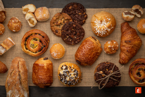 devanture d'une boulangerie Marie Blachere