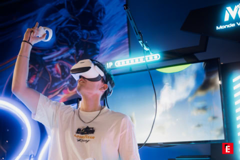 jeu vr multijoueur en salle immersive
