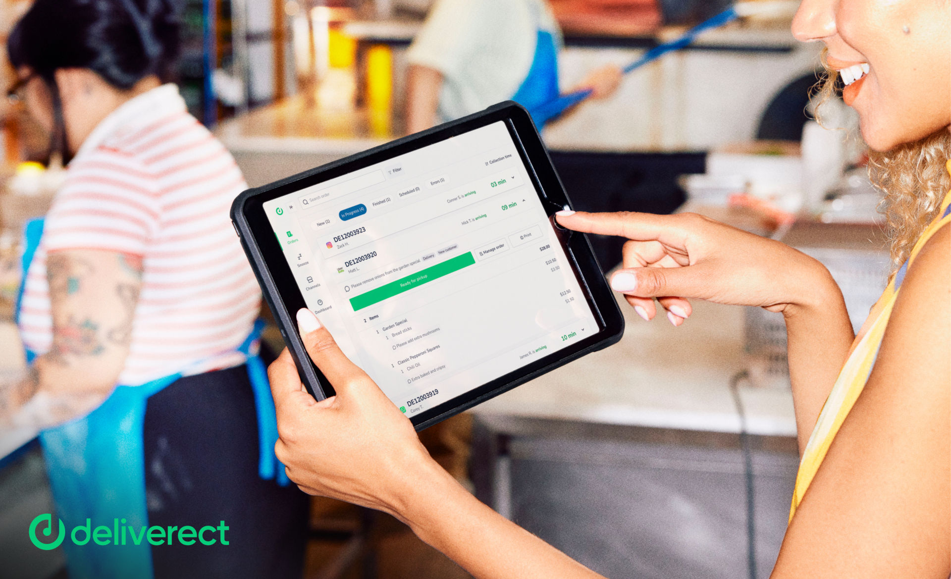 image de background Deliverect