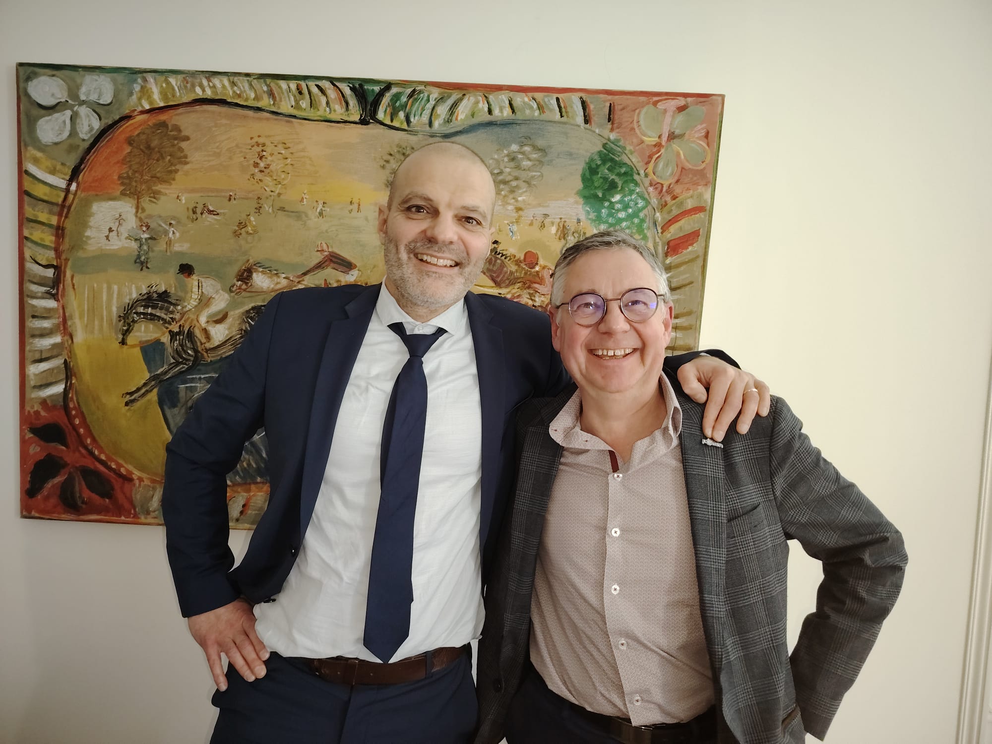 rencontre entre maître lepechon avec les membres pollen