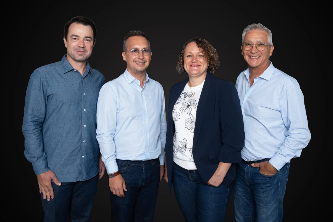 repar'stores yoann guichard, guillaume varobieff, isabelle bernardot et roger varobieff