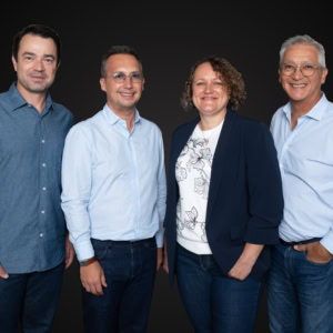 repar'stores yoann guichard, guillaume varobieff, isabelle bernardot et roger varobieff