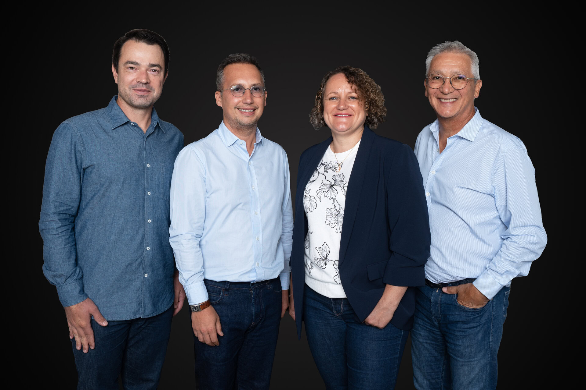 repar'stores yoann guichard, guillaume varobieff, isabelle bernardot et roger varobieff
