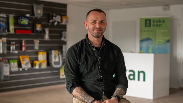 romain subra, salarié de la franchise