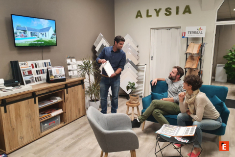 showroom alysia : consultation matériaux, carrelage et tuiles