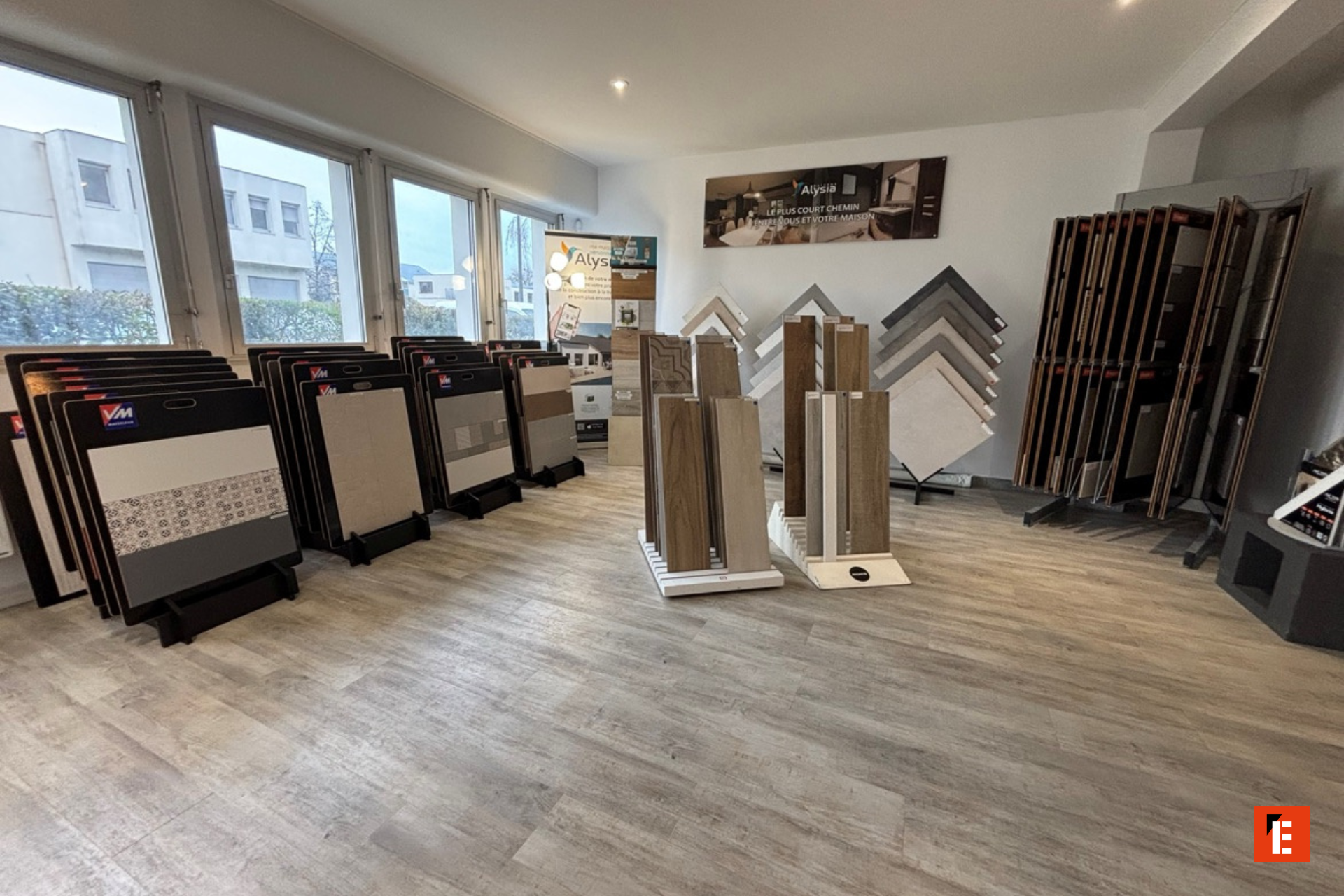 showroom de sols : Échantillons parquet et carrelage