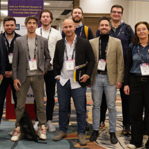 2026 Vegas IFA convention. Group picture of L'Express Franchise team