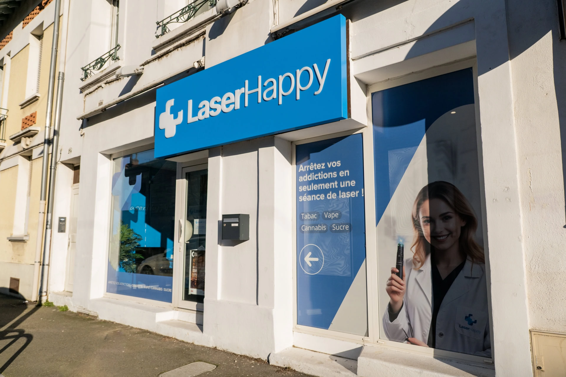 franchise laser happy no logo 70