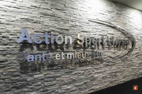 enseigne action sport physio — clinique de physiothérapie