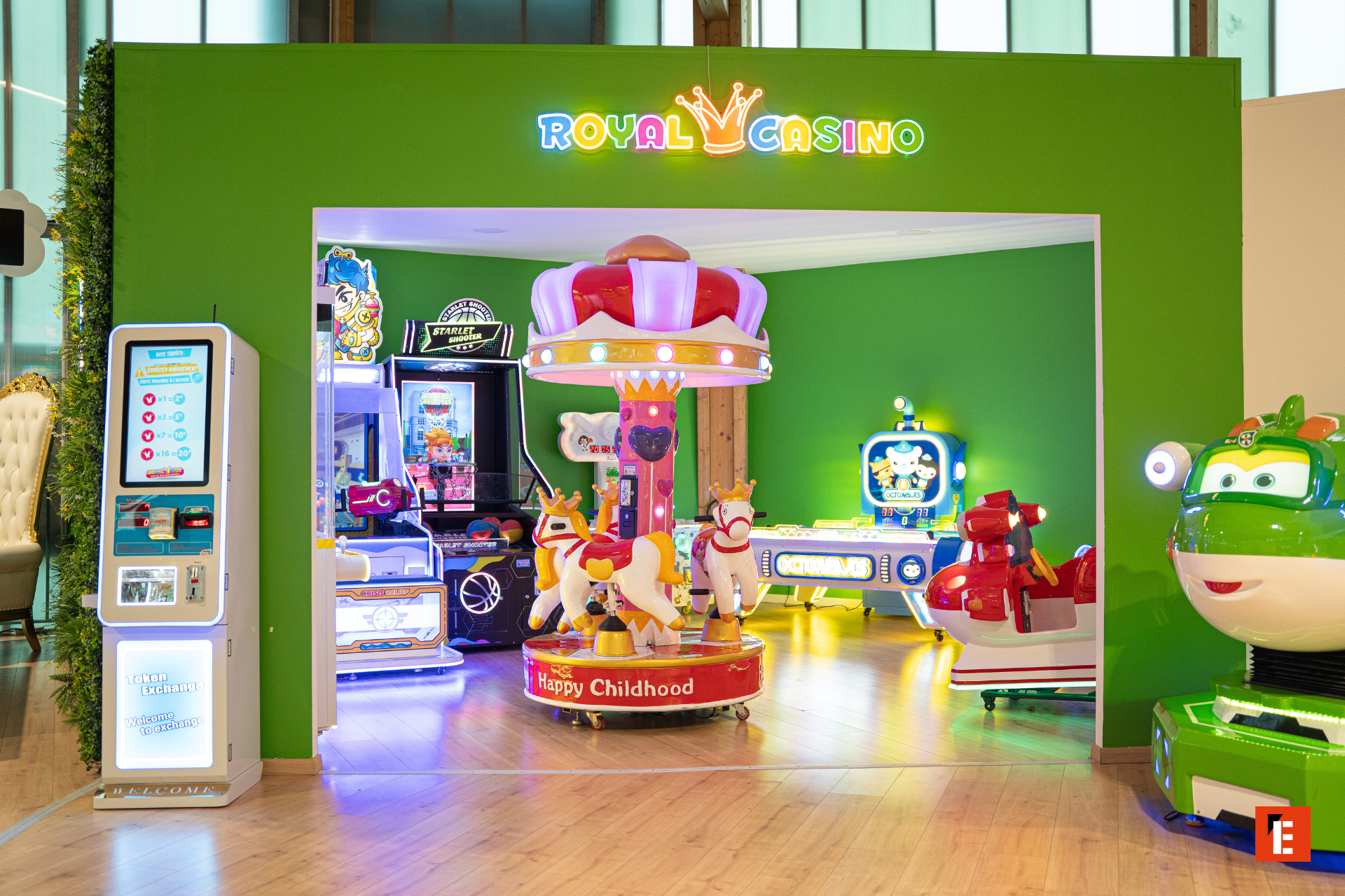 arcade pour enfants royal casino et manège