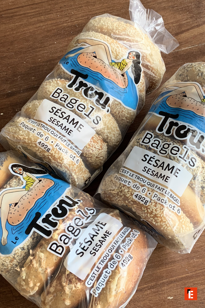 bagels au sésame — paquet de 6 (492 g)