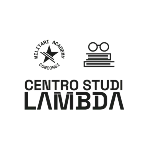logo centro studi lambda: emblema militare e sapere