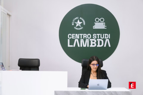 reception centro studi lambda, segreteria moderna