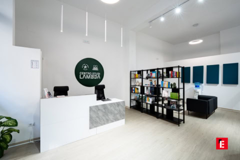 reception moderna del centro studi lambda