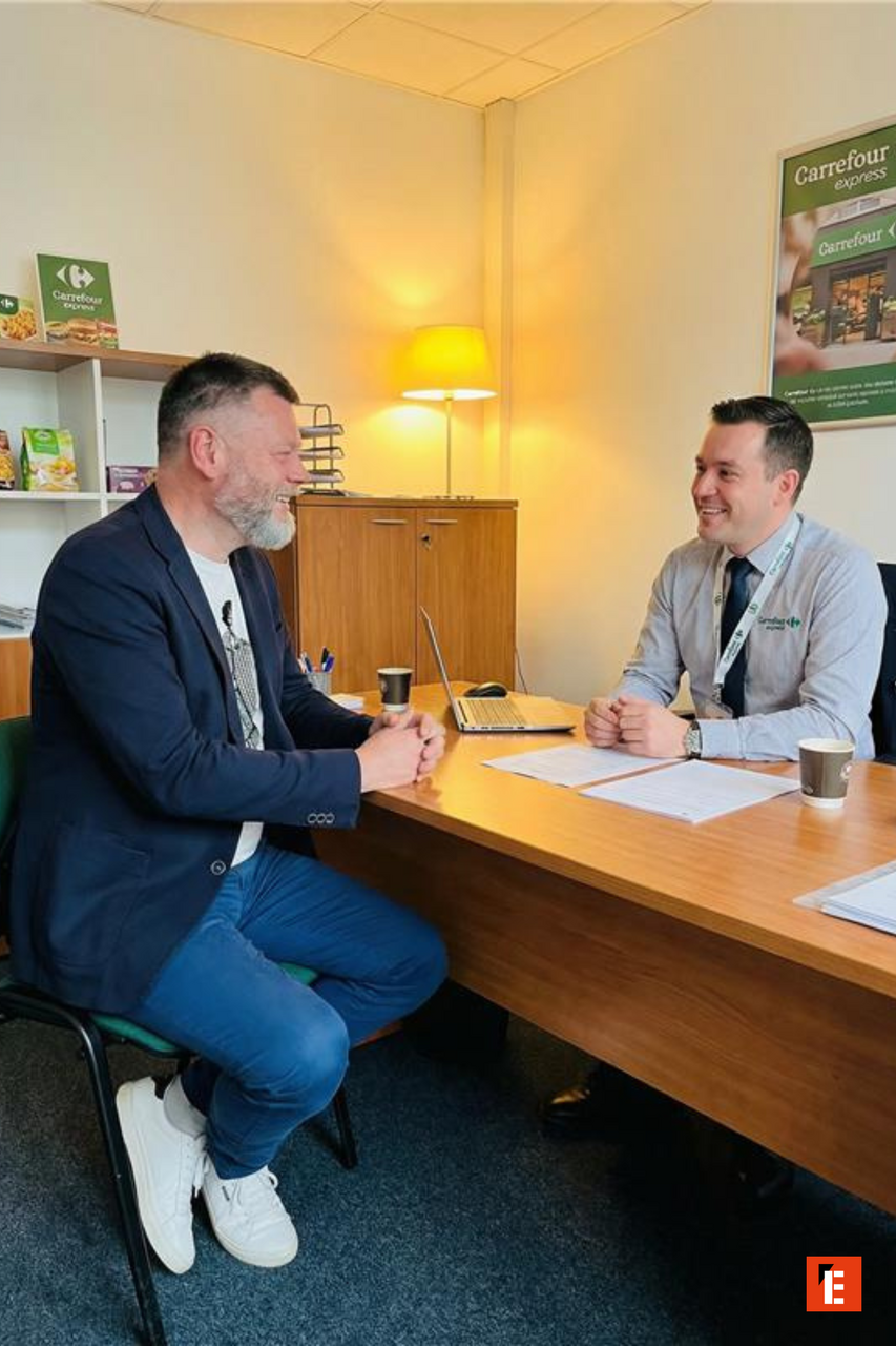 entretien professionnel et chaleureux en magasin