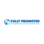 fully promoted blaues logo – werbeartikel und bekleidung