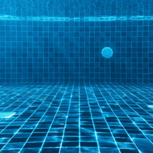 inside of a pool