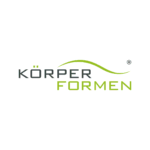 körper formen logo – minimalistisches grün anthrazit design