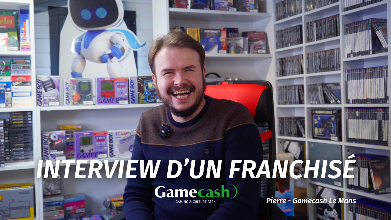 luca, franchisé game cash posant pour son interview
