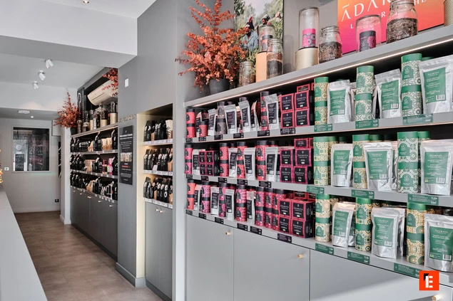 boutique dÉpicerie fine moderne — thés et cafés
