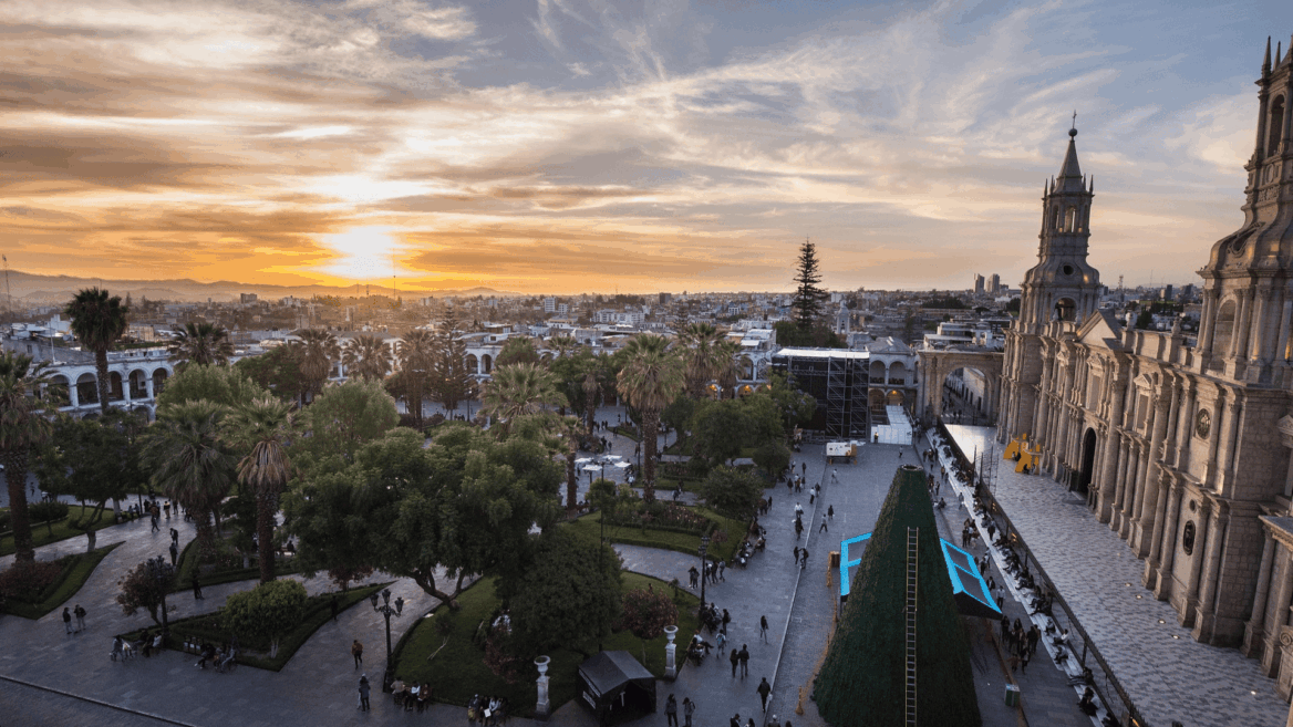 panorama de calles en perú