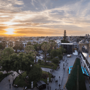 panorama de calles en perú