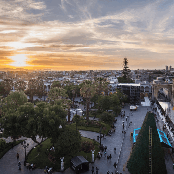 panorama de calles en perú