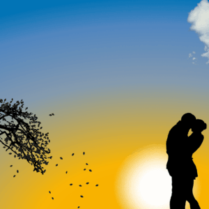 personas abrazadas ilustración nube forma corazón (1)