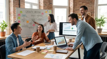 personas trabajando en una reunión