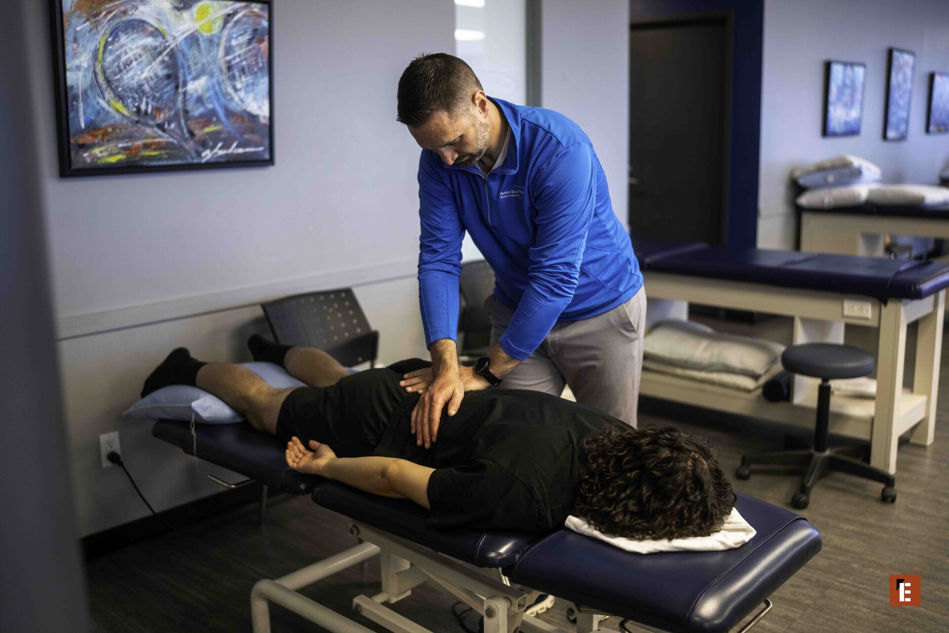 thérapie manuelle en clinique de physiothérapie