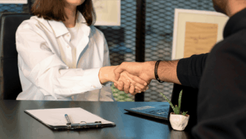 shaking hands