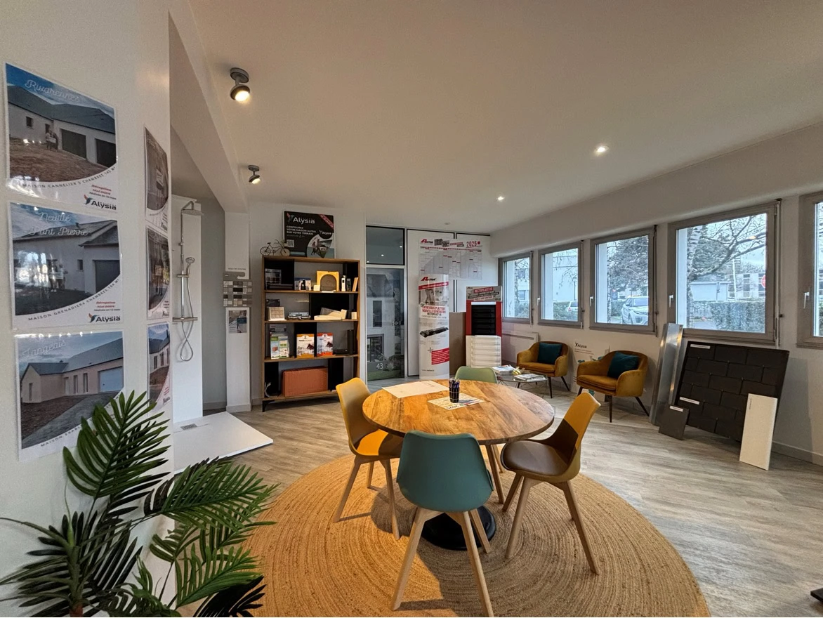 showroom maisons alysia saint‑brieuc conseil matériaux