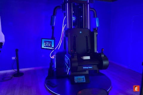 simulateur vr chaise immersive tour de chute