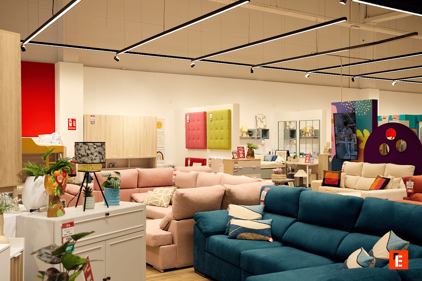 tienda de muebles sofás