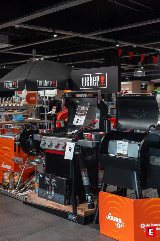rayon barbecues weber — gaz, charbon et accessoires