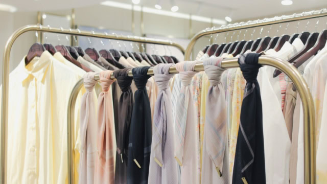 illlustration photo magasin vêtements