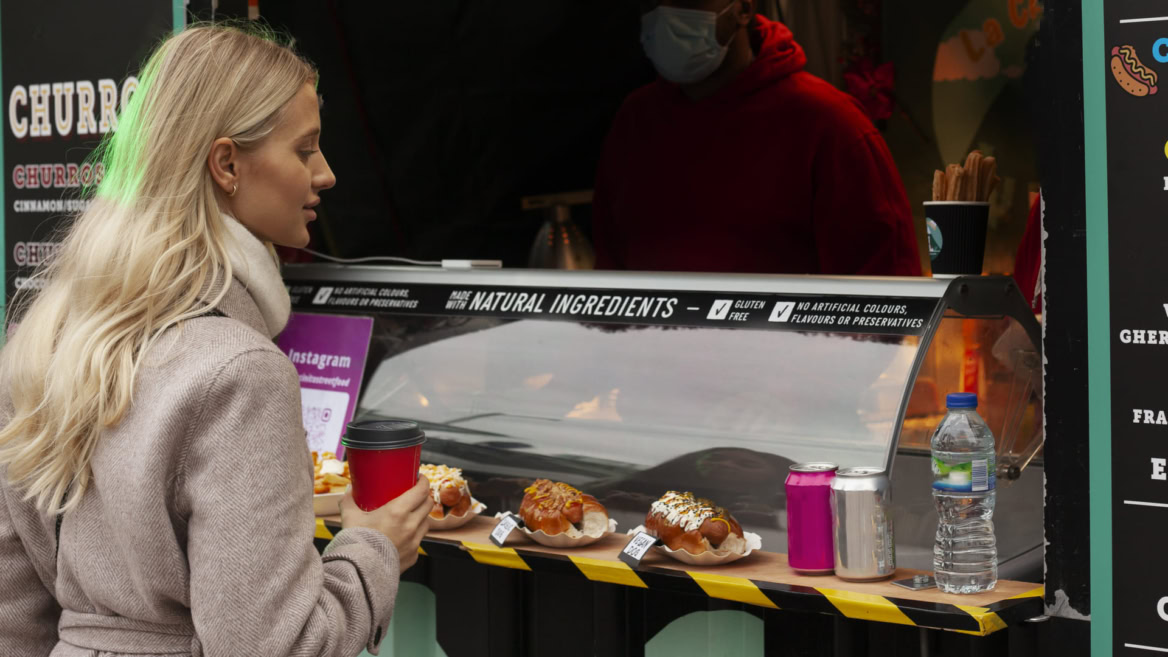 young adult traveling london