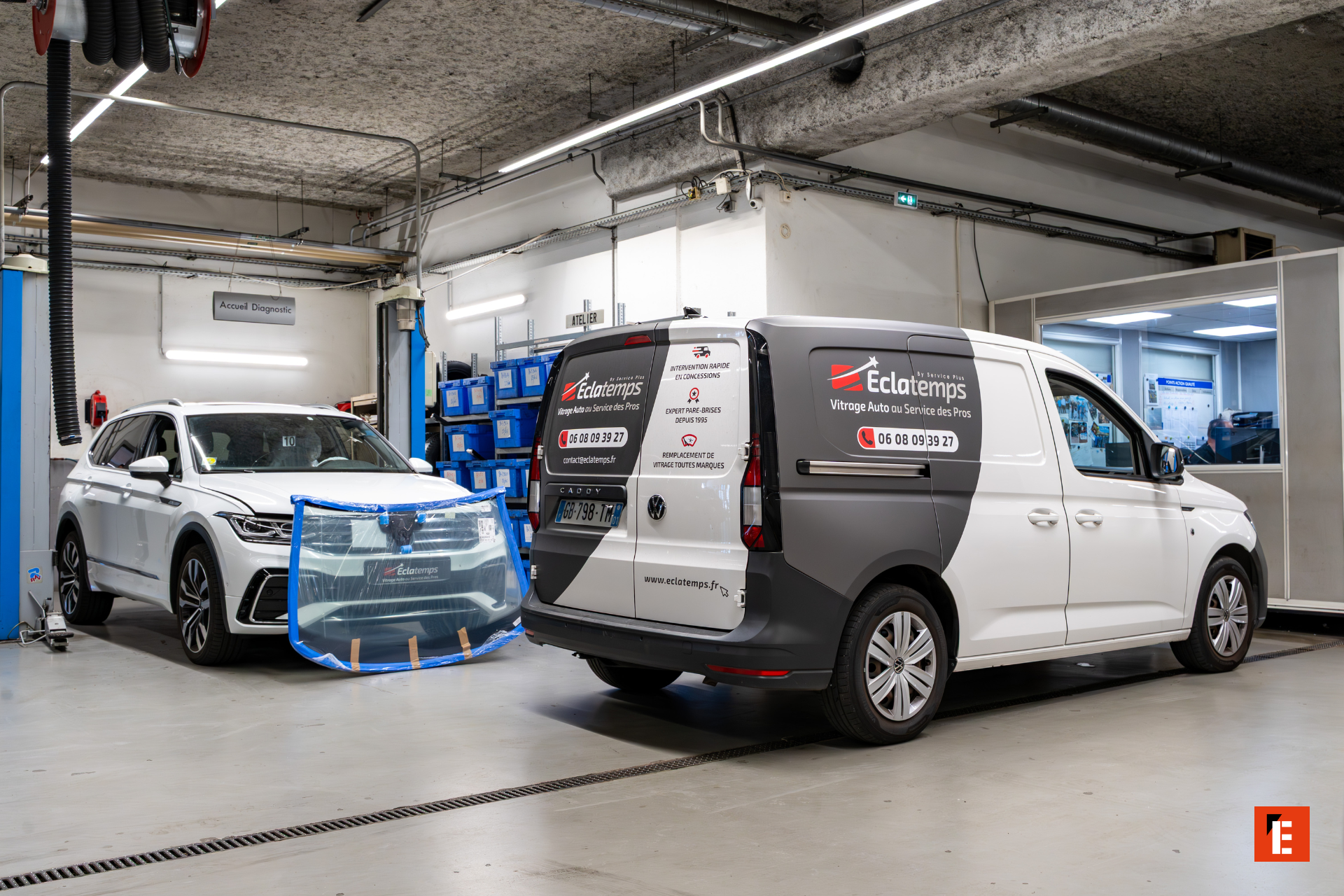 réparation pare brise : atelier pour suv et utilitaires