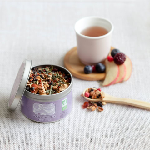thé cbd aux baies — pause gourmande et tasse