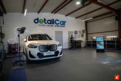 studio de détailing haut de gamme pour bmw suv