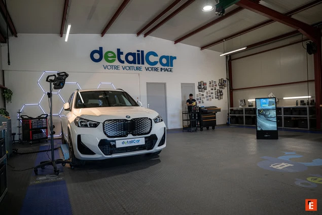 studio de détailing haut de gamme pour bmw suv