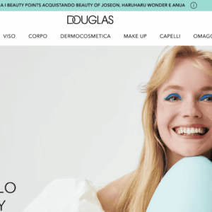 pasqua douglas 2026: trucco occhi blu primaverile