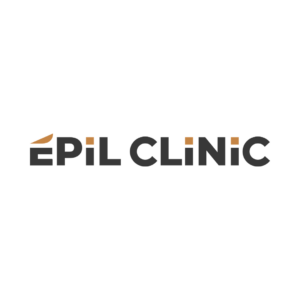 logo epil clinic minimaliste dépilation et soins