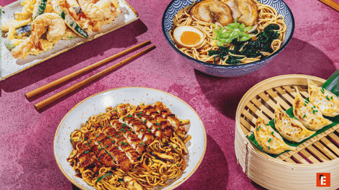 ramen, gyozas, tempura y katsu: banquete asiático