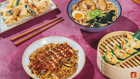 ramen, gyozas, tempura y katsu: banquete asiático