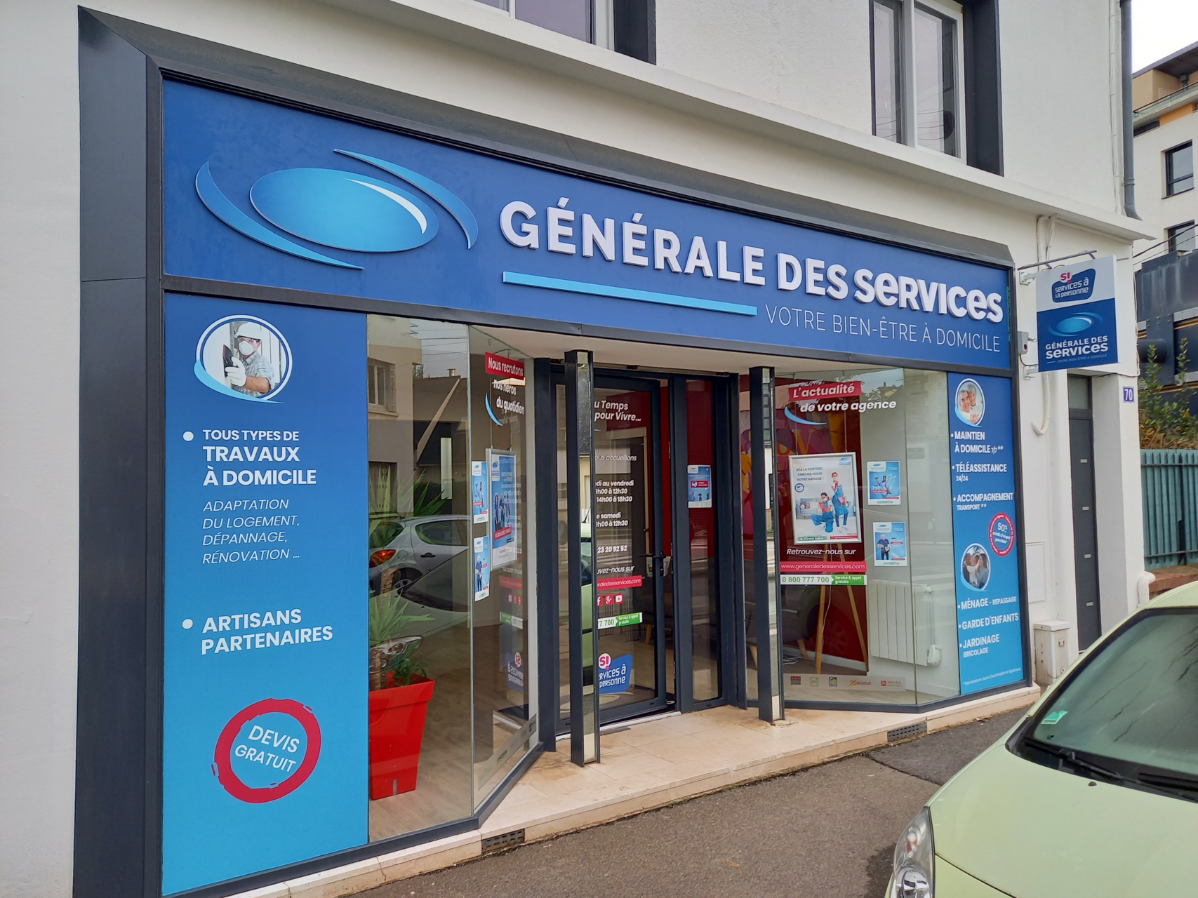 vitrine générale des services — aide à domicile et bricolage