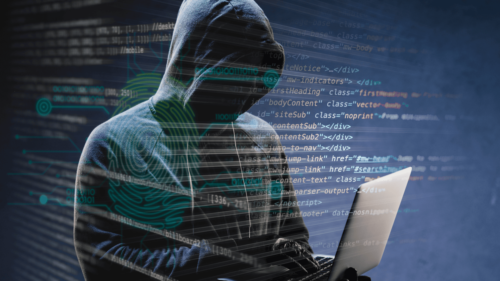hacker encapuchado: ciberseguridad, privacidad y riesgo